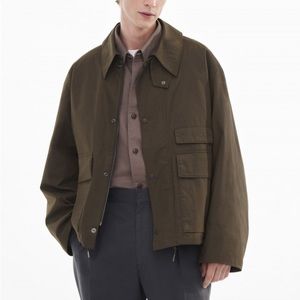 Uniqlo U Utility Short Blouson - Olive XS